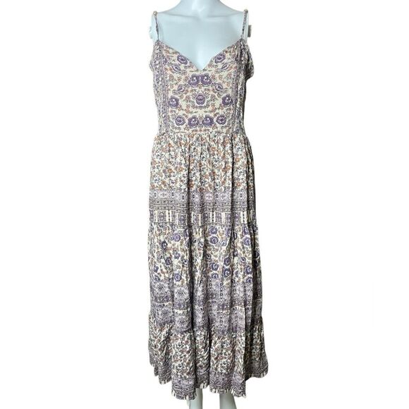 Angie Floral Print Maxi  Dress Small - Picture 1 of 7